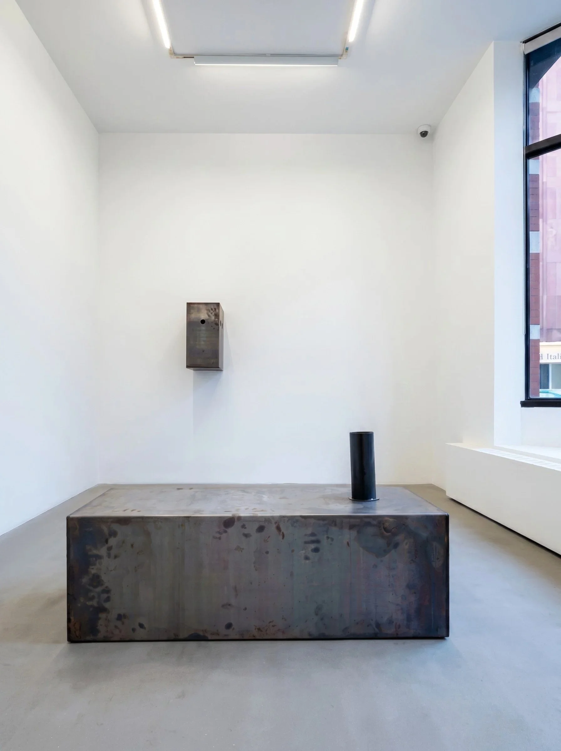 Installation view of "Stiff Stiff" (2025) at 80WSE Gallery