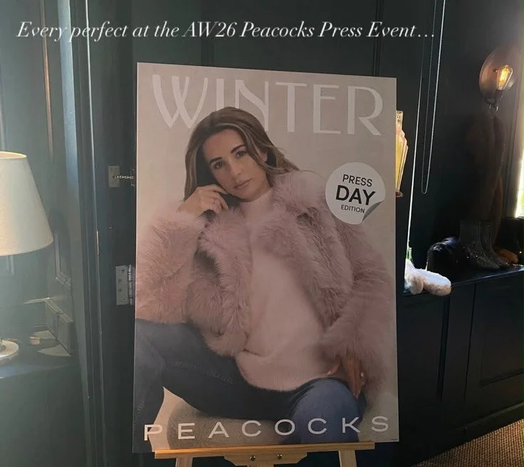 To launch @peacocks_fashion Autumn and Christmas collections, we hosted a preview press day in Soho earlier this month. Guests were invited to view the new season  men&rsquo;s, women&rsquo;s and childrenswear.