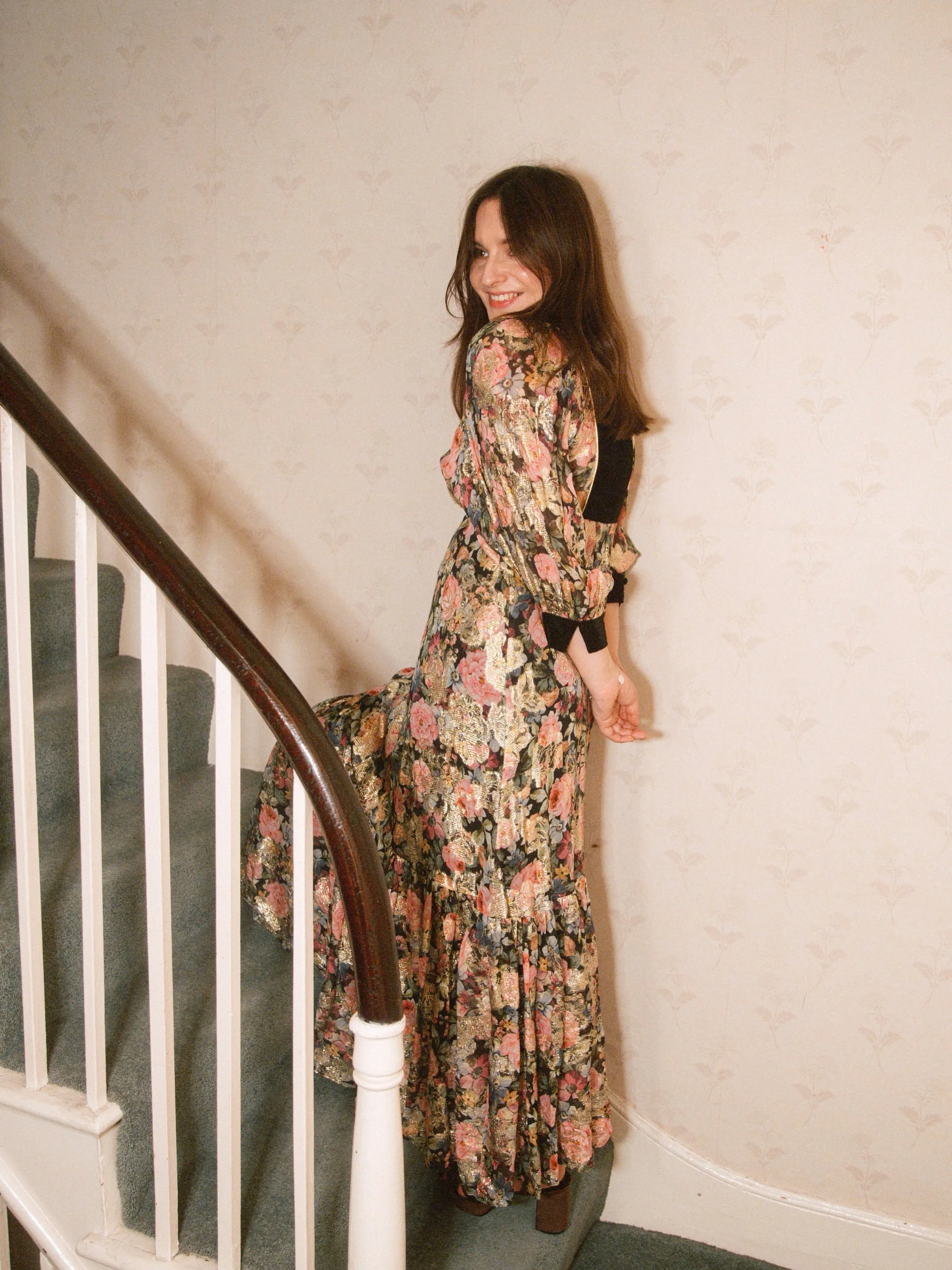 As seen on @livpurvis 

Something magic this way comes (next Wednesday, the 28th in fact)- and it&rsquo;s a dream. The new @monsoon x @queensofarchive collection is everything my &lsquo;70s-yearning floral printed heart could ask for. Cord maxi dress