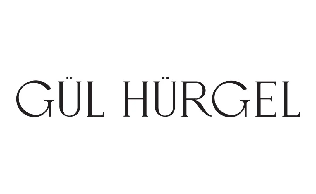 Logo with the text GÜL HÜRGE in black, serif font on a white background.