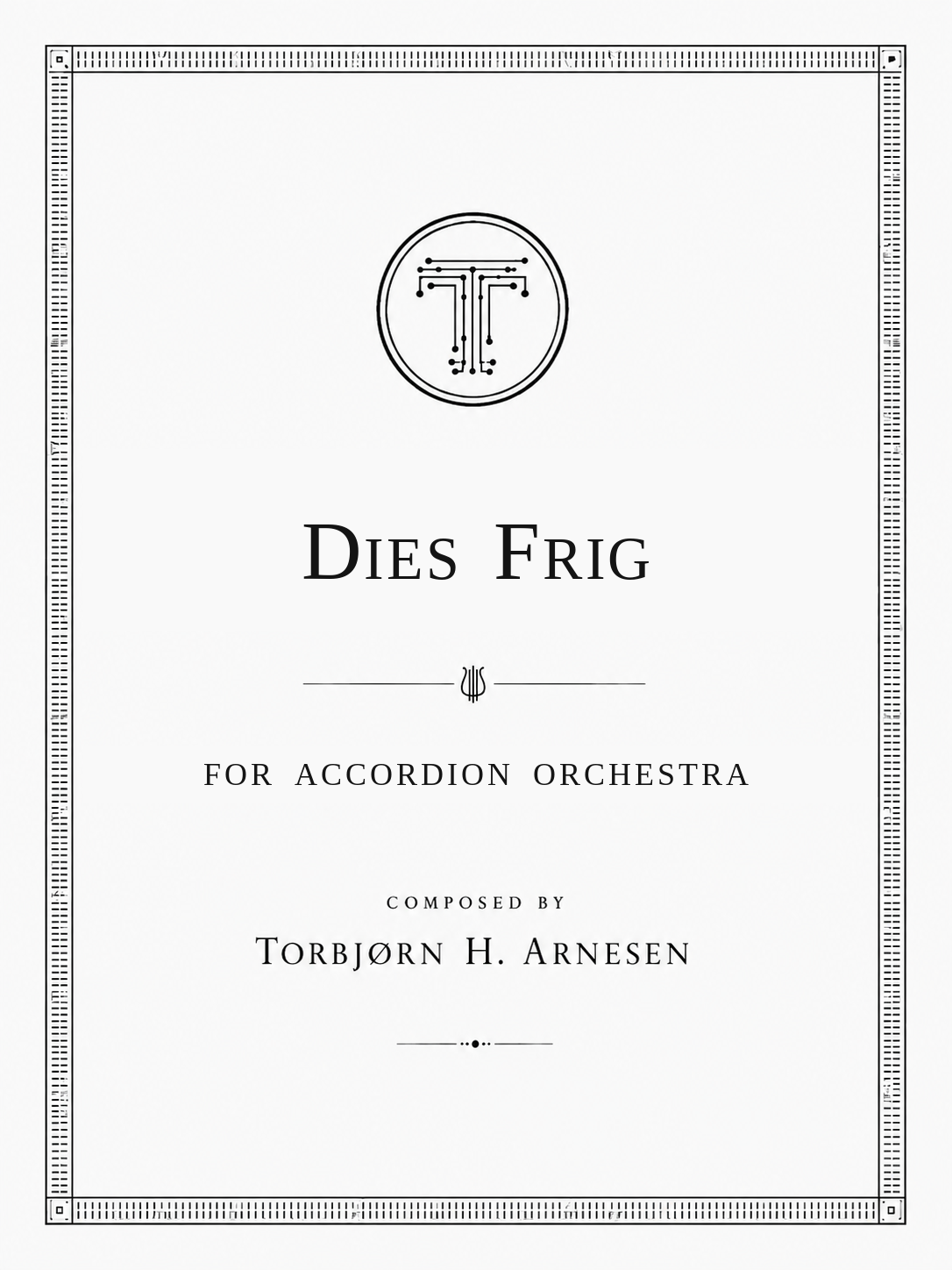 Dies Frig - Accordion Orchestra - 2022 - 8 min