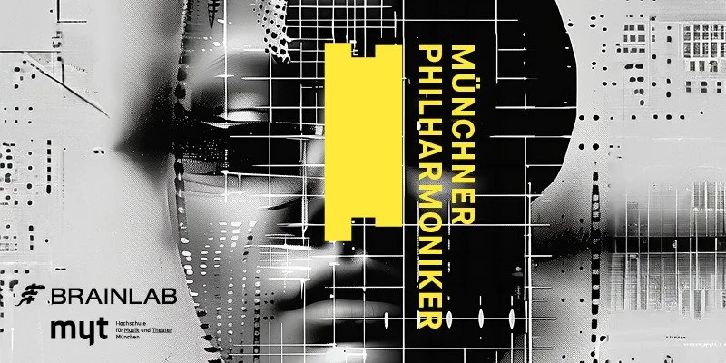 Book cover for 'Machine Philip Harmonik,' featuring abstract graphic design with geometric patterns and cityscape elements in black, white, and yellow.