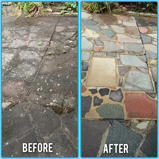 Patio Jet washing