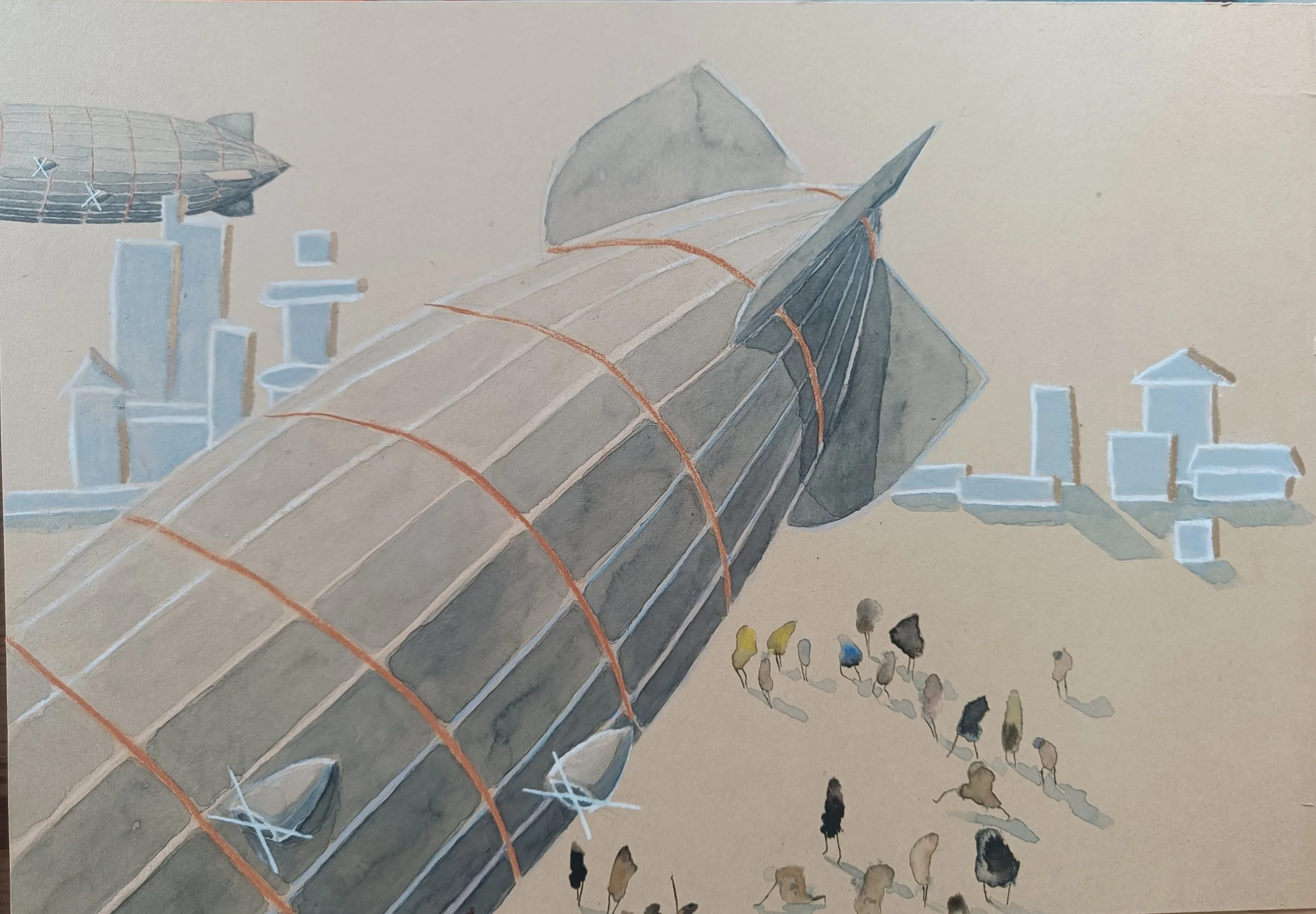 Operation B, 2026, 50x70 cm (2. ud af 4)