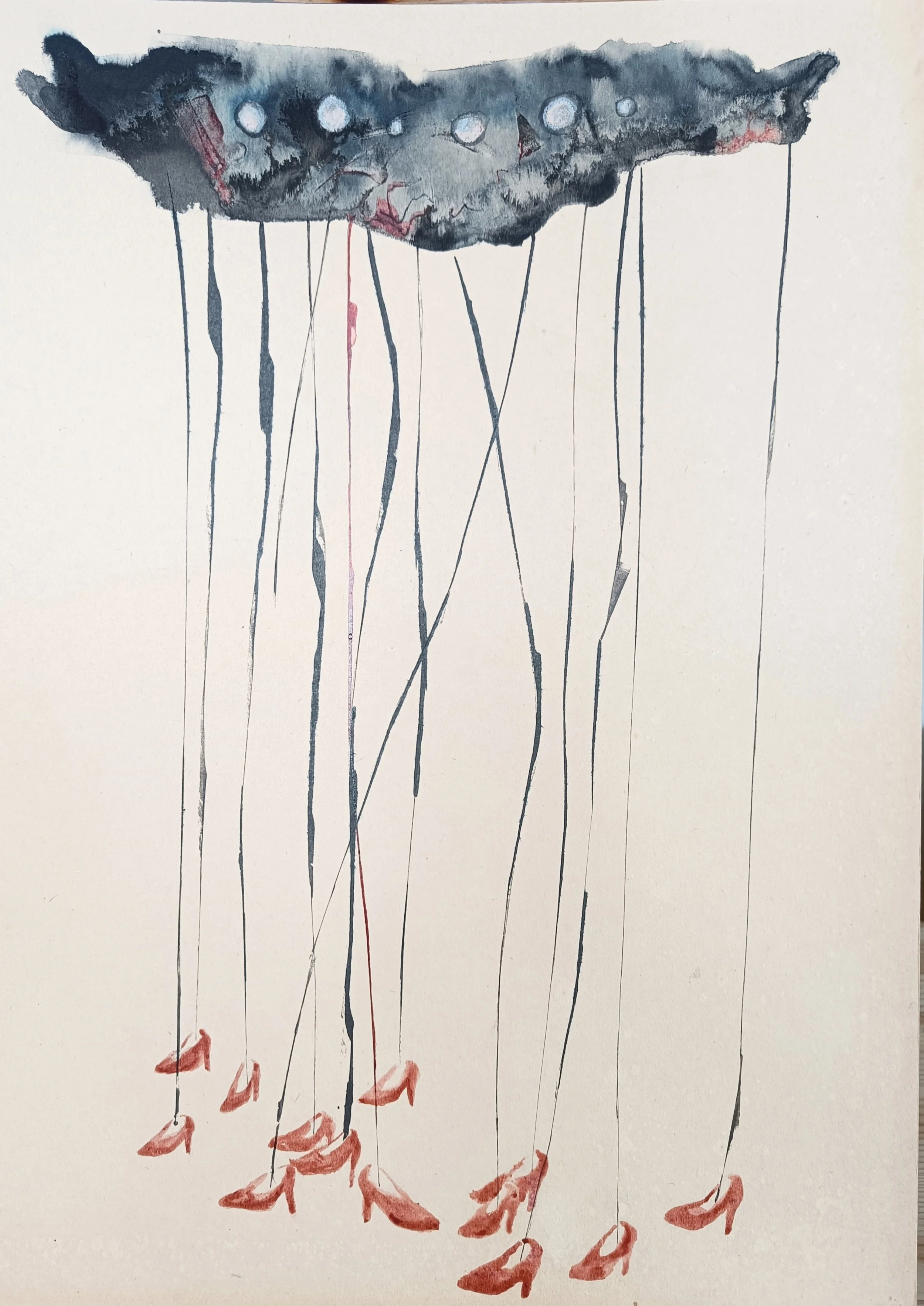 Jordforbindelse, 2026, 35x50 cm