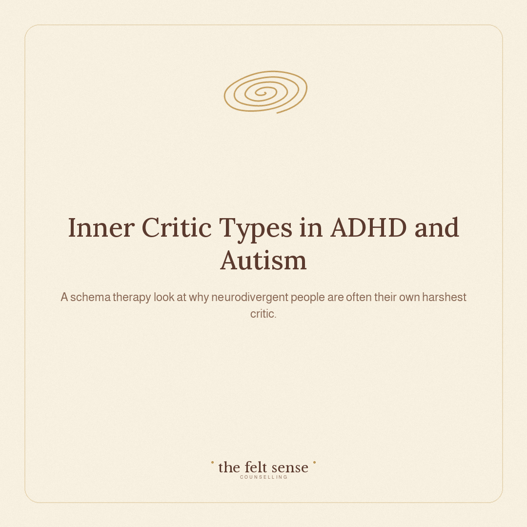 3 Types of Inner Critic in ADHDers and Autistic Adults