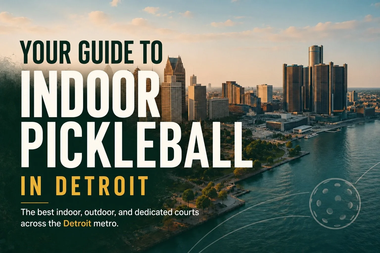 Indoor Pickleball in Detroit: Where to Play Year-Round