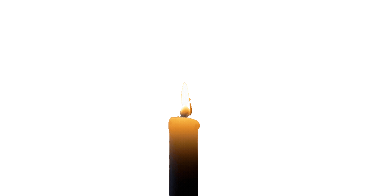 A candle 