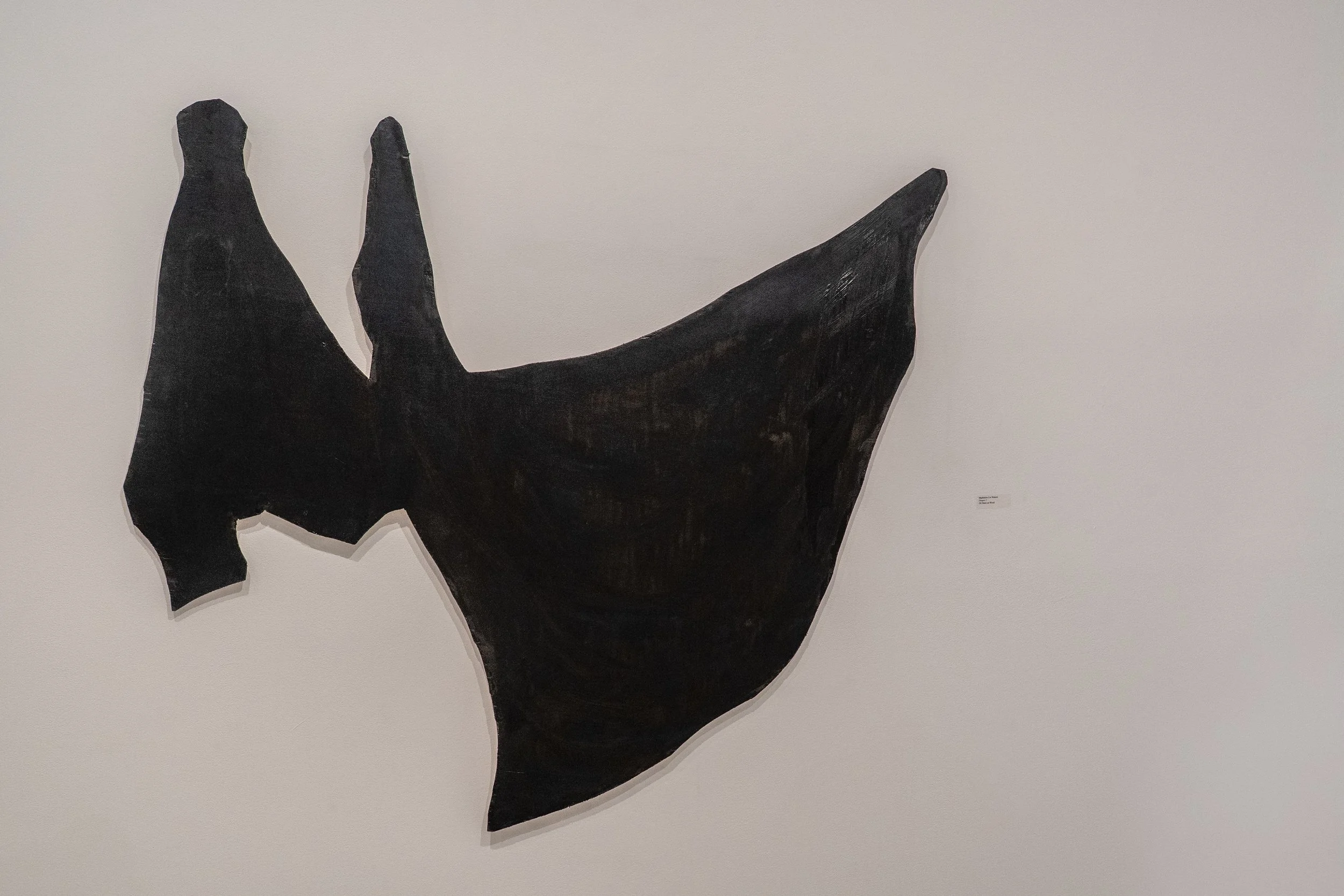 Drapes 2, 2026, Oil paint on wood 3.5ft x 4.5ft