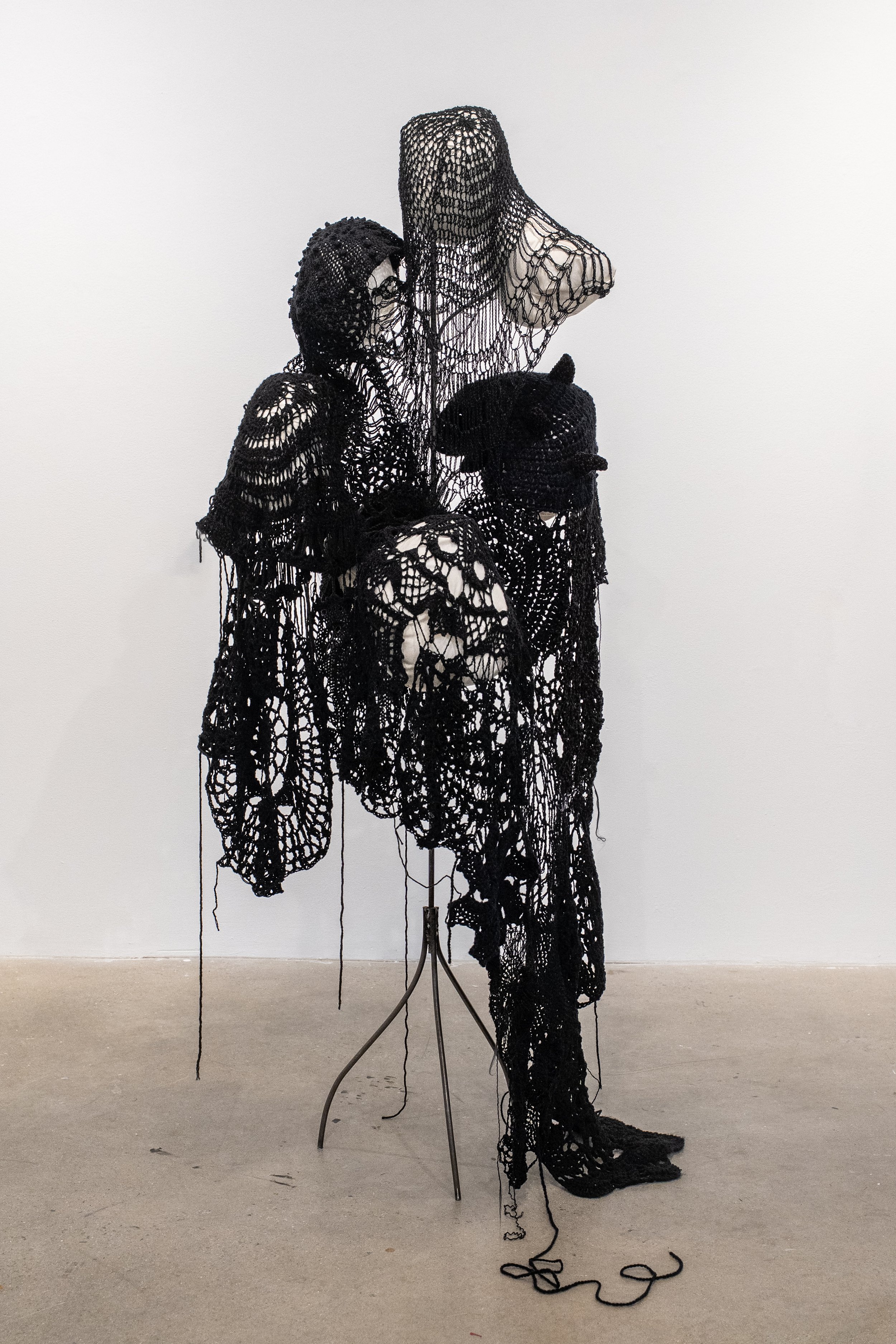 How do you see me? 2026
Crochet and mixed media
5ft 8in x 2ft x 2ft