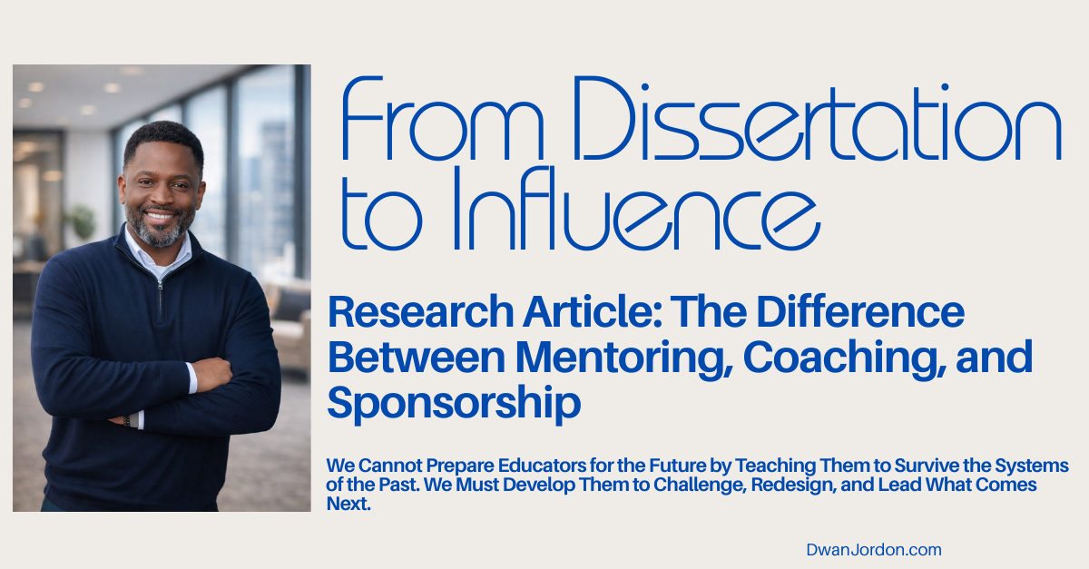 The Difference Between Mentoring, Coaching, and Sponsorship