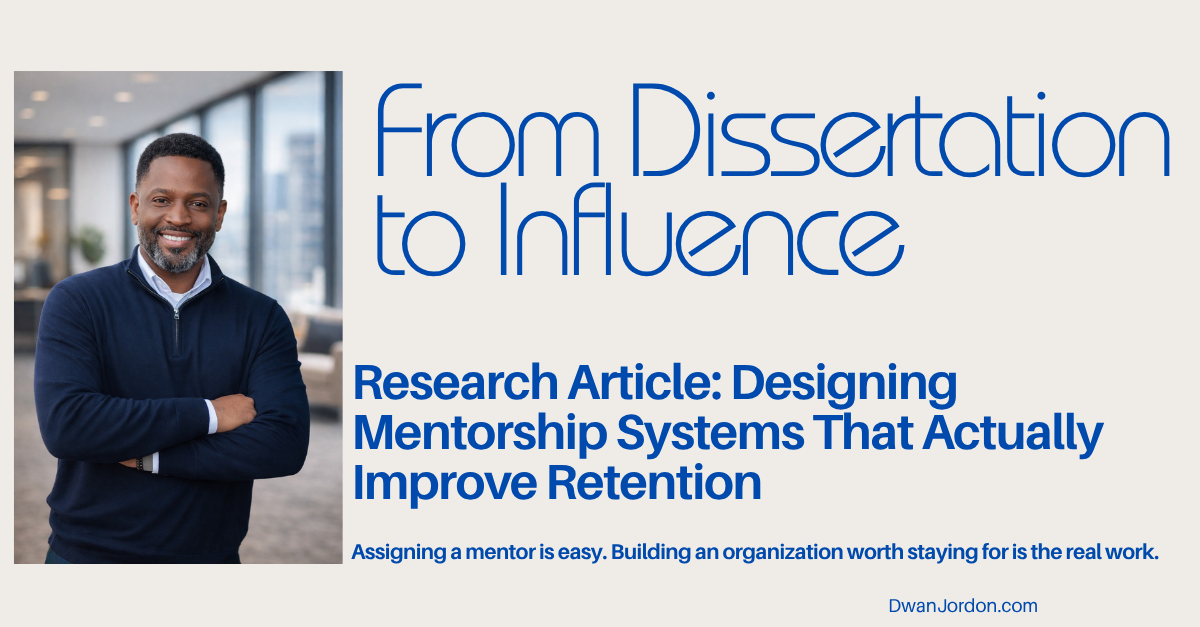 Designing Mentorship Systems That Actually Improve Retention