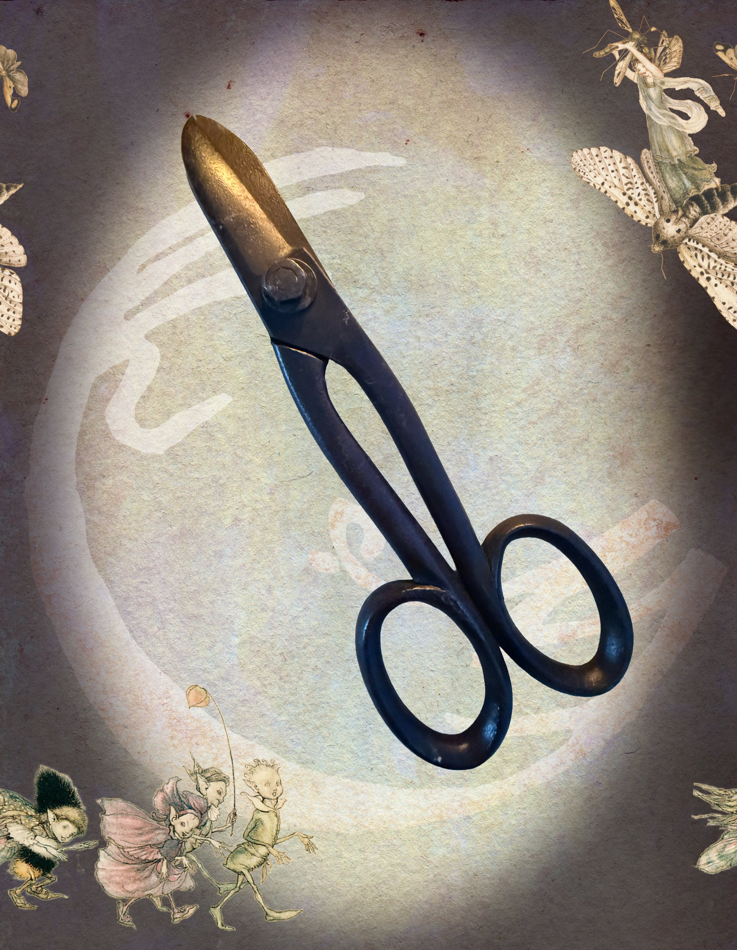 Spirit Road Stops: 19th Century Iron Scissors