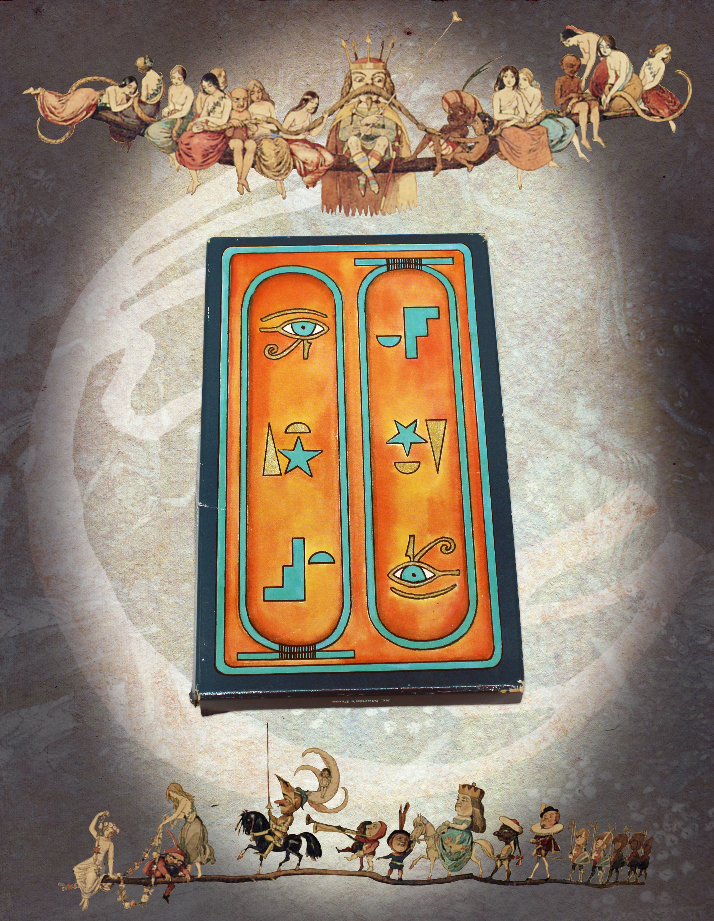 Egyptian Cartouche Oracle Cards by Murry Hope (1983)
