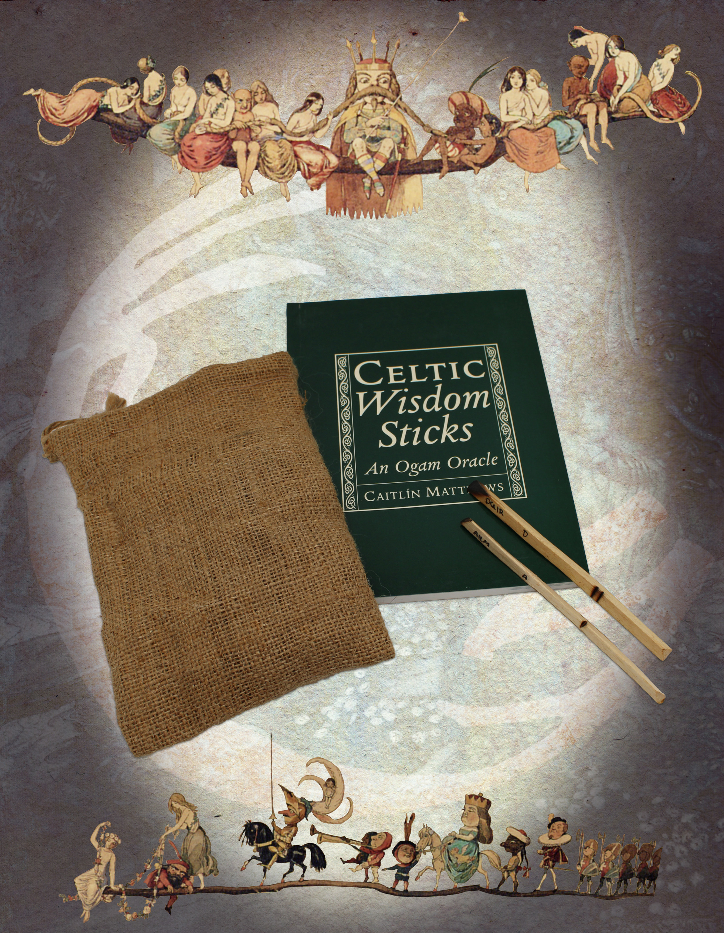 Celtic Wisdom Sticks by Caitlín Matthews (2001)