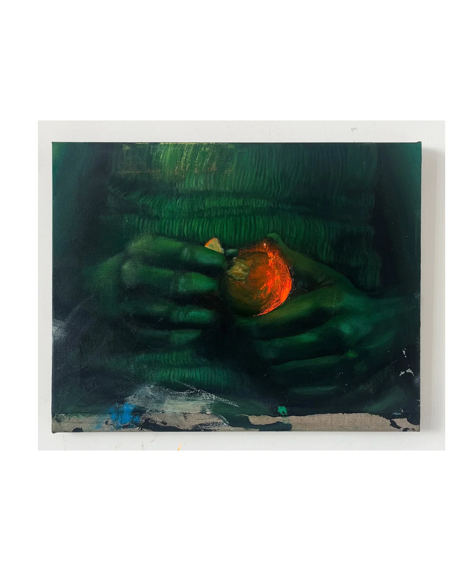 Out Of Season,  35 cm X 25 cm, Oil And Acrylic On Linen, 2024.