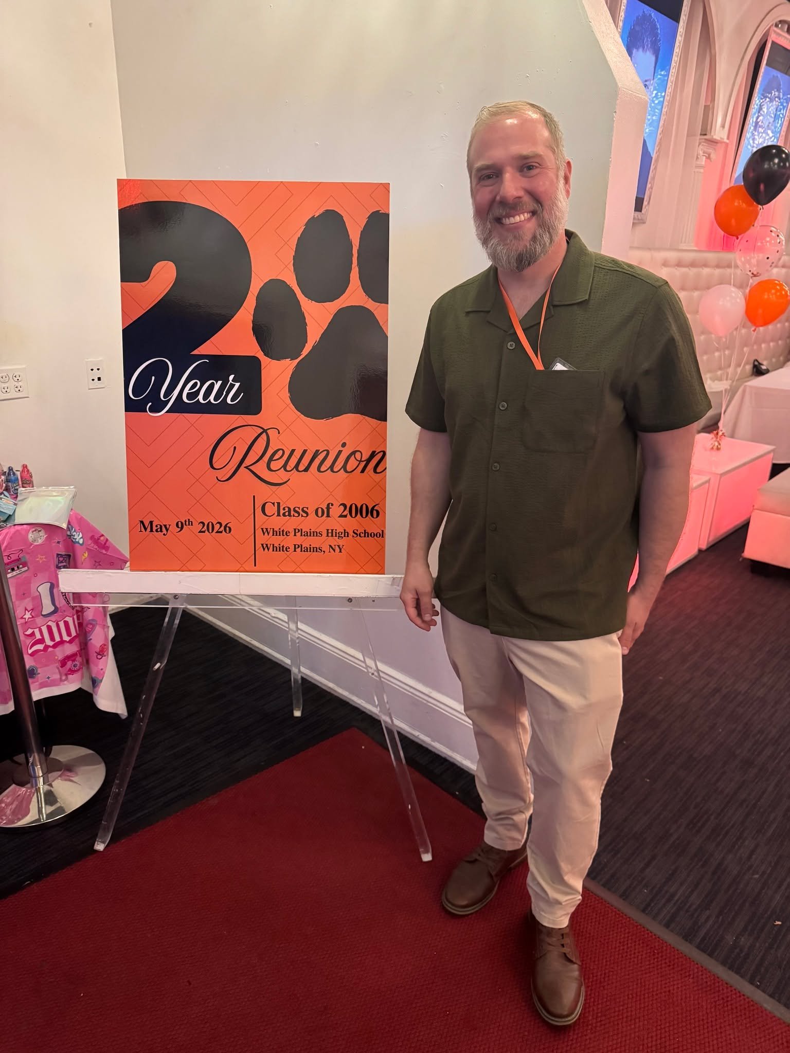 Great catching up with so many familiar faces at the White Plains High School Class of 2006 reunion on Saturday. Hard to believe it&rsquo;s been 20 years!

Once a Tiger, always a Tiger 🧡🖤

#whiteplains #whiteplainsny