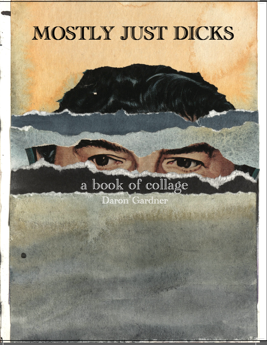 PRE-ORDER: Hardcover DELUXXX Edition: Mostly Just Dicks, a book of collage - Daron Gardner