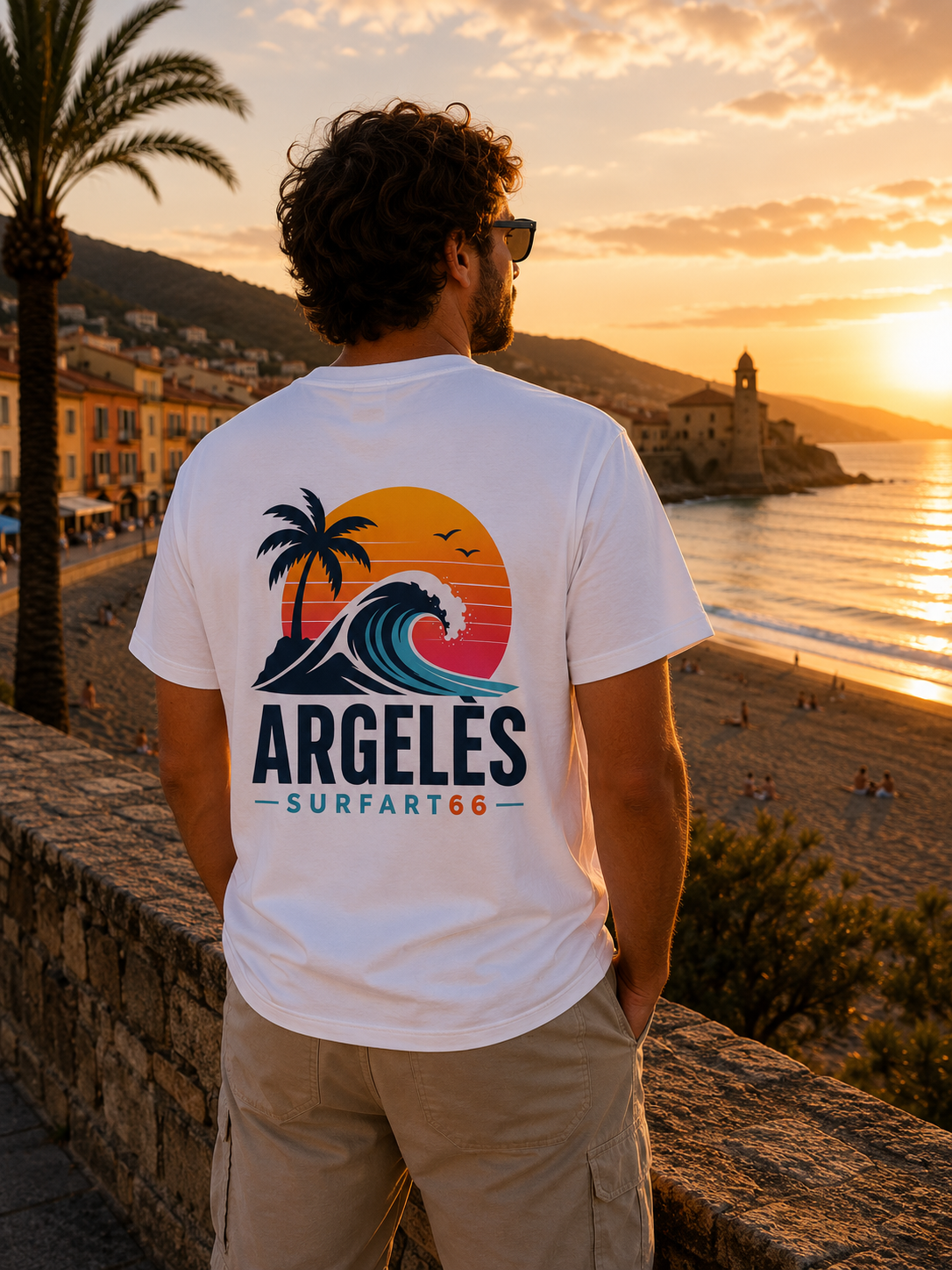 T-shirt Argeles-sur-Mer  Surfart66