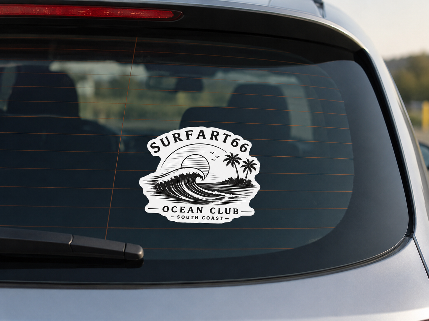 Sticker Surfart66 – Ocean Club