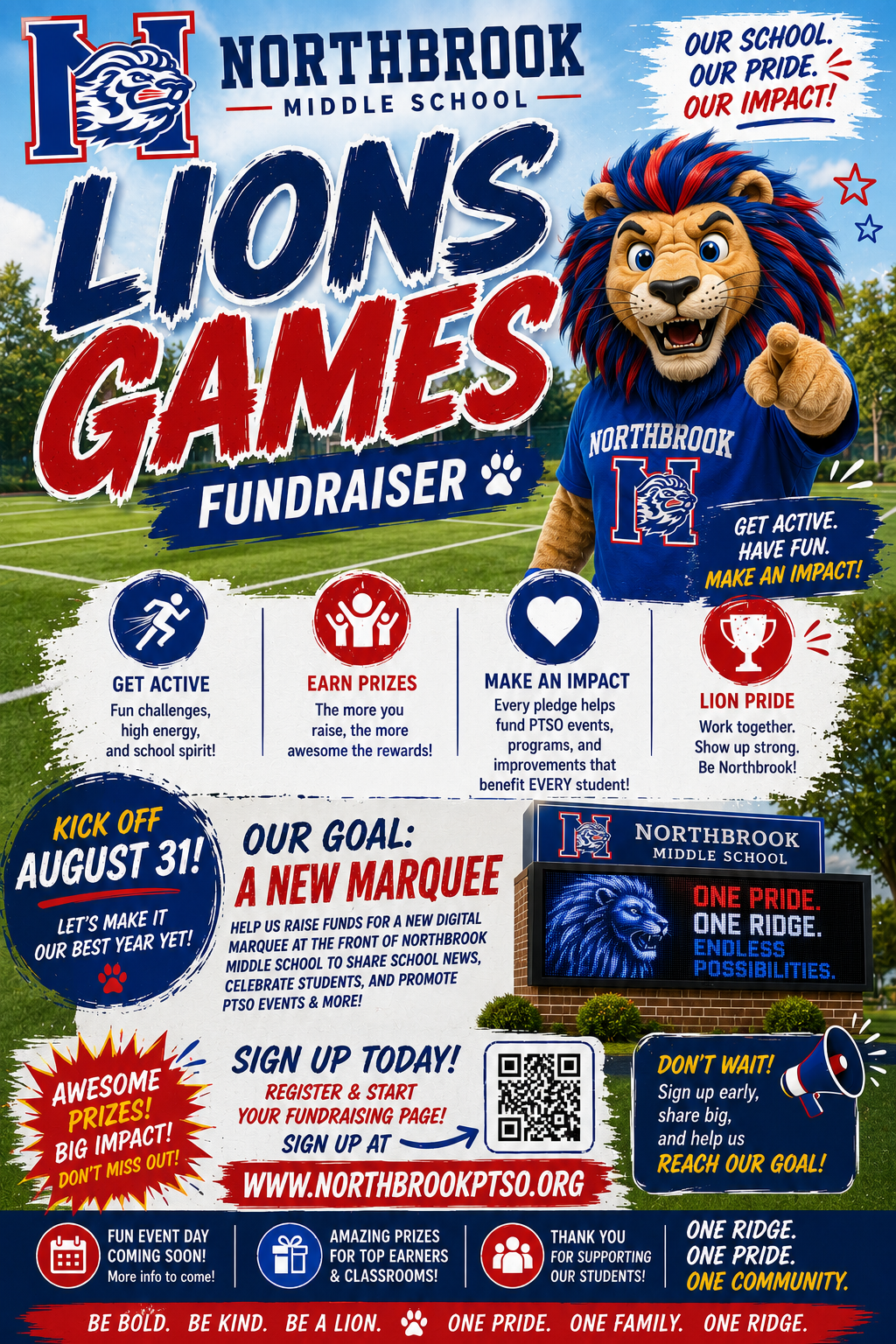 Lions Games Fundraiser 