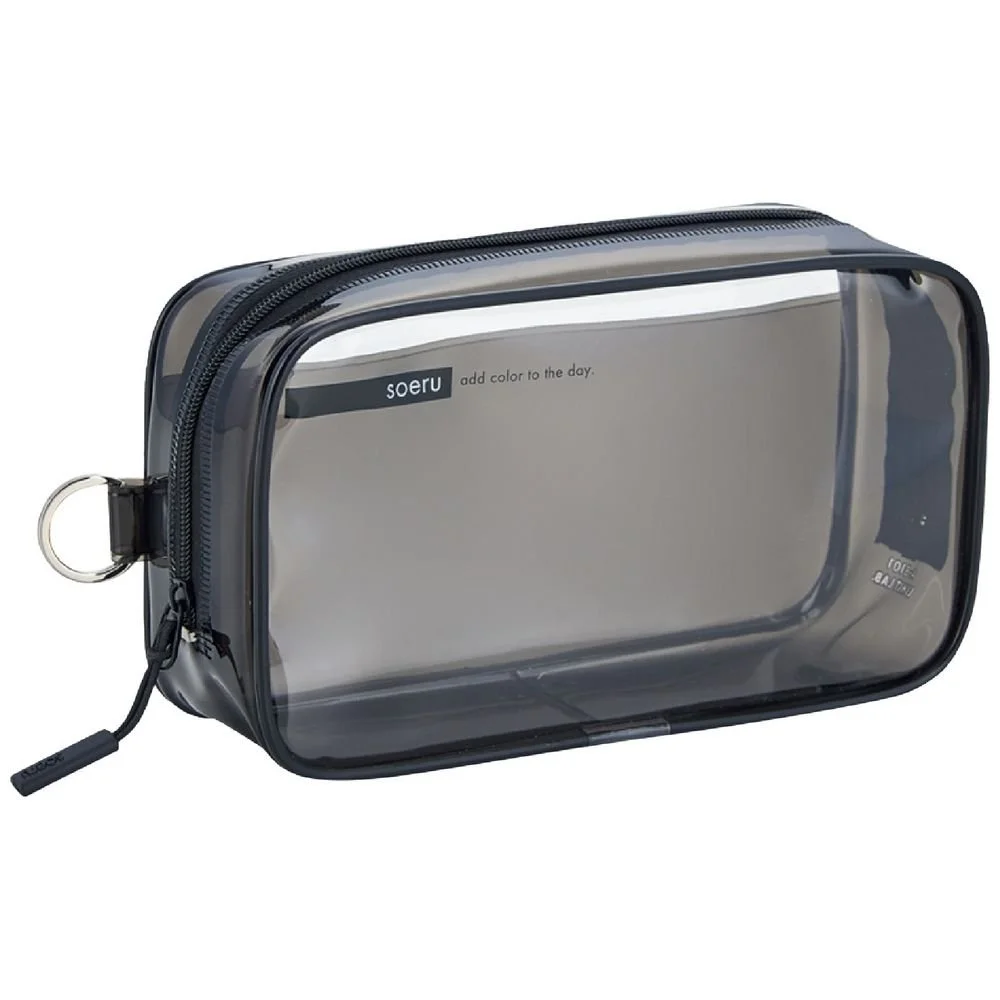 Black Transparent Pencil Case