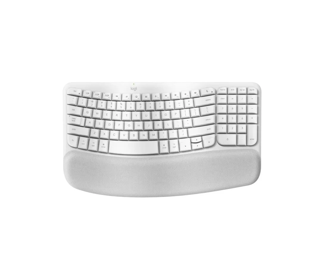 Logitech Wave Keys Wireless Ergonomic Keyboard