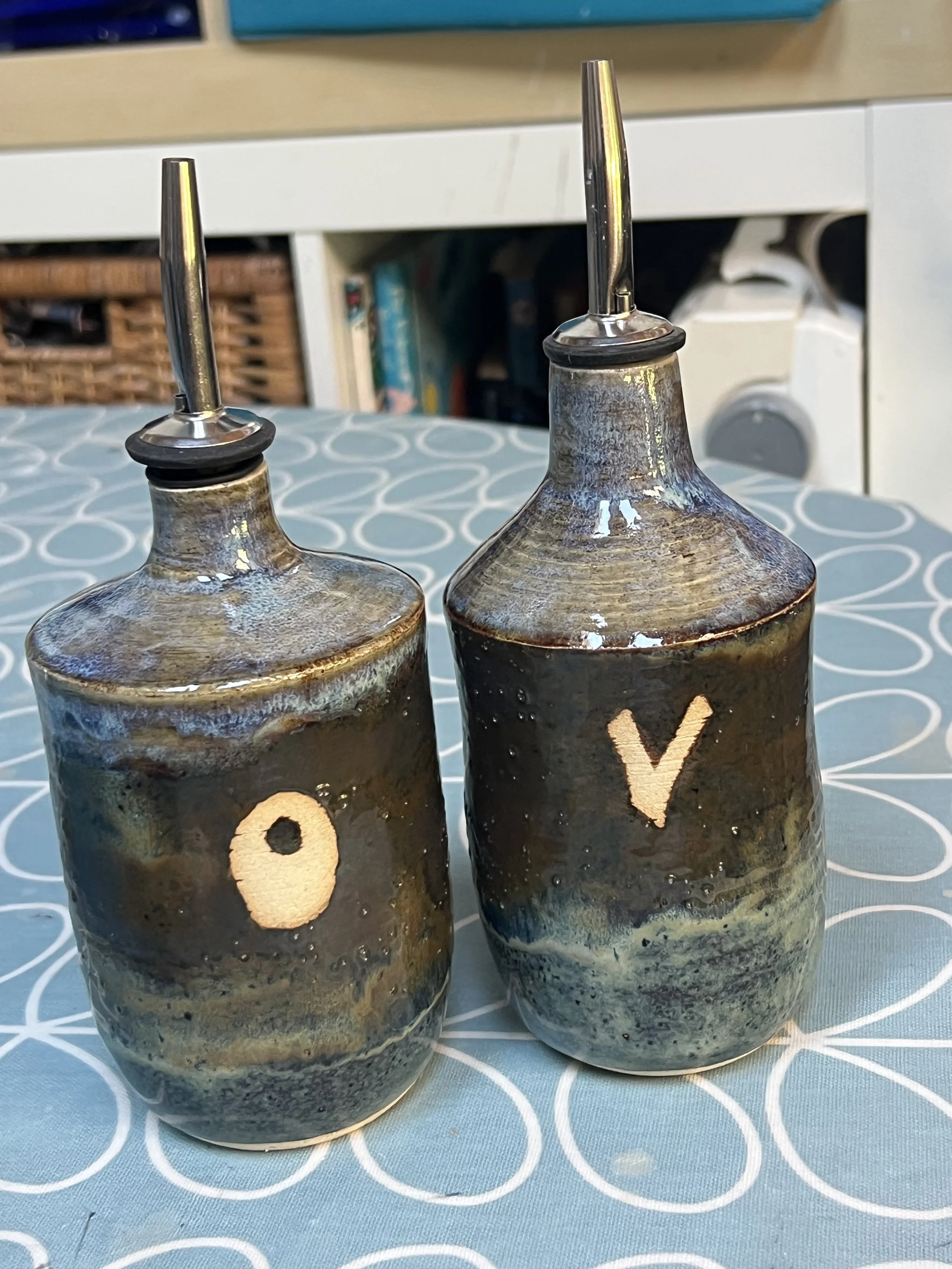 Oil and Vinegar bottles
