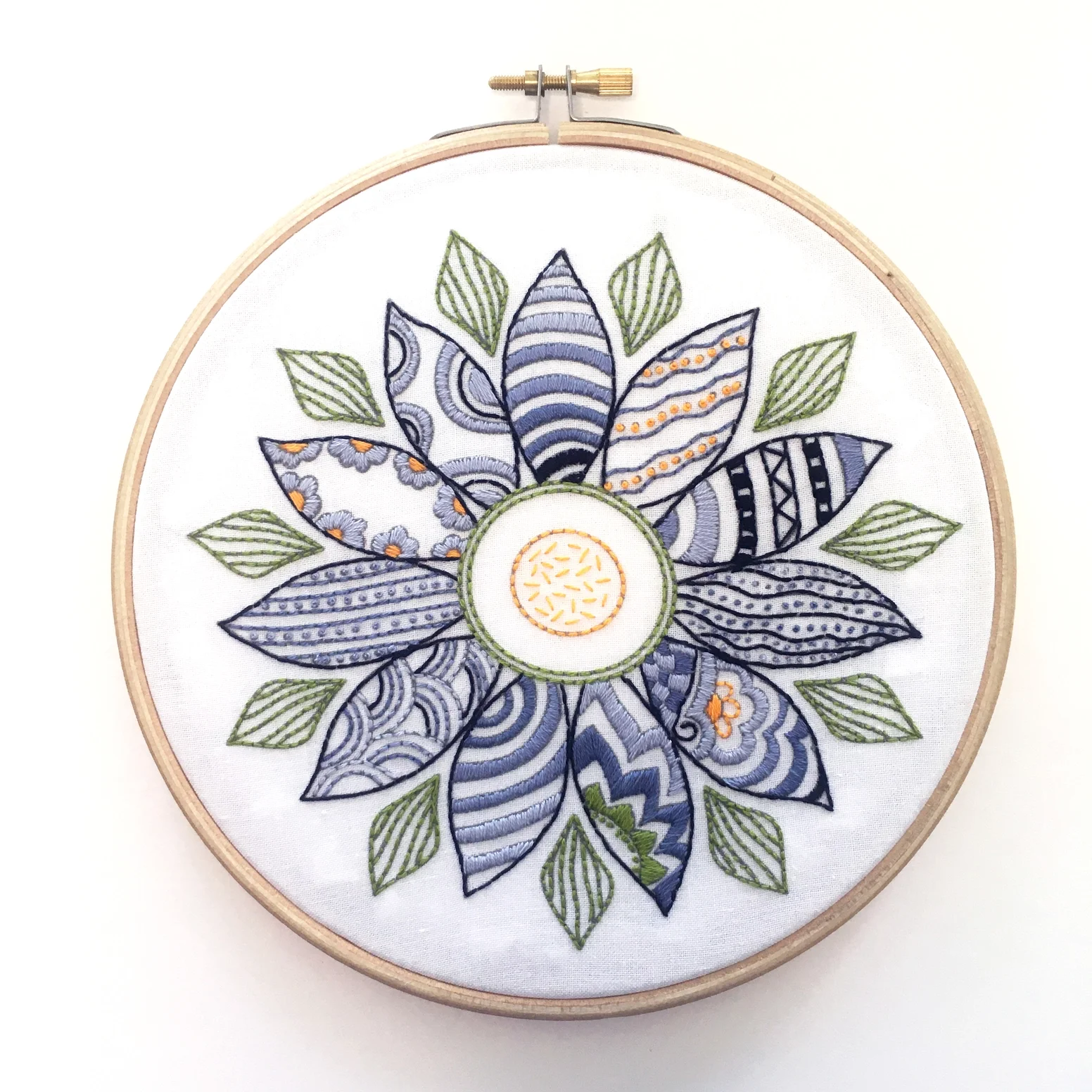 Flower Embroidery Kit