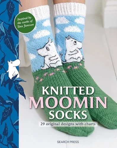 Knitting Moomin Socks