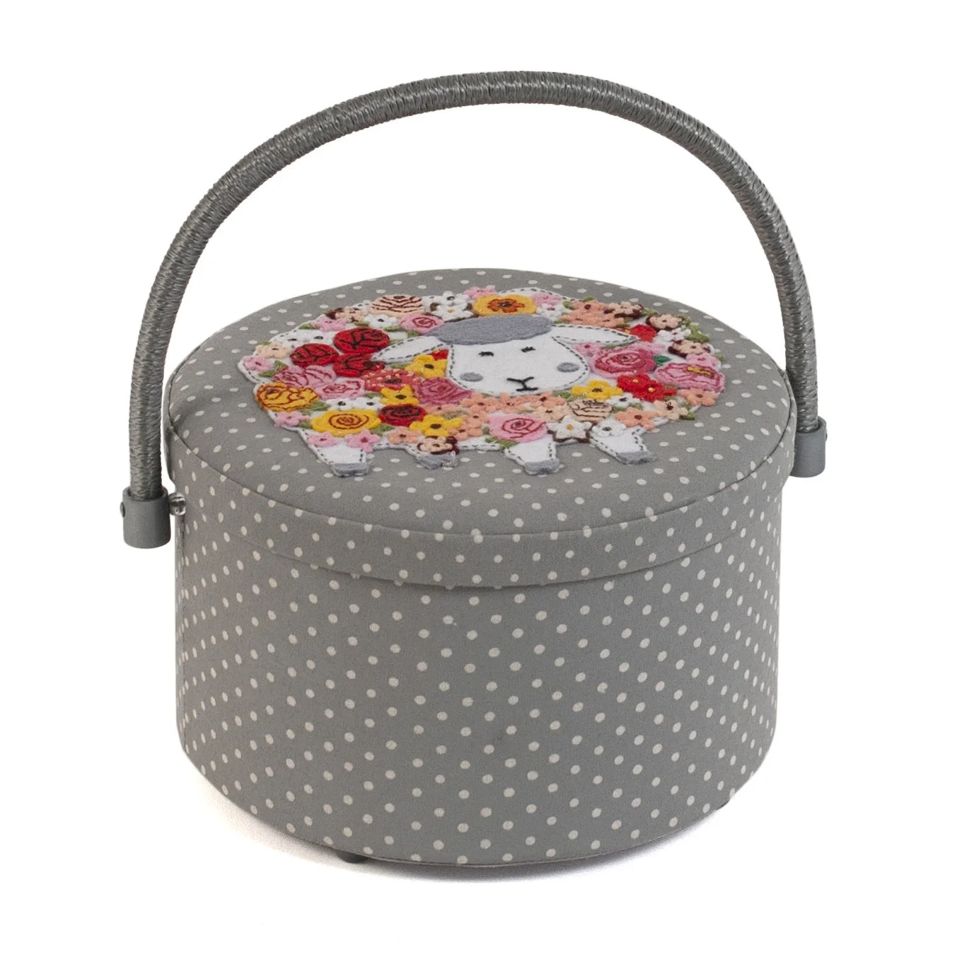 Knitty Sheep craft/sewing box
