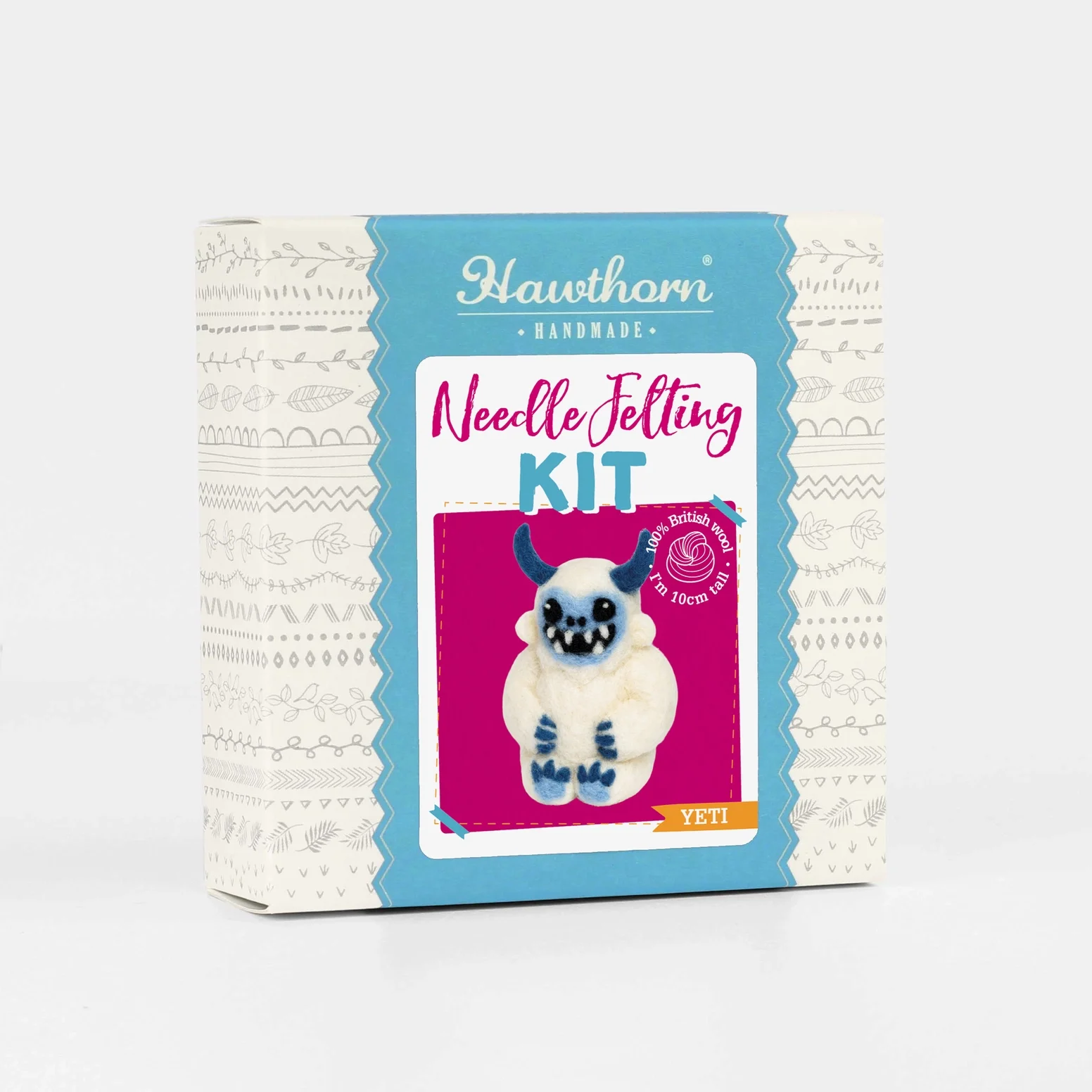 Yeti Mini Needle Felting Kit