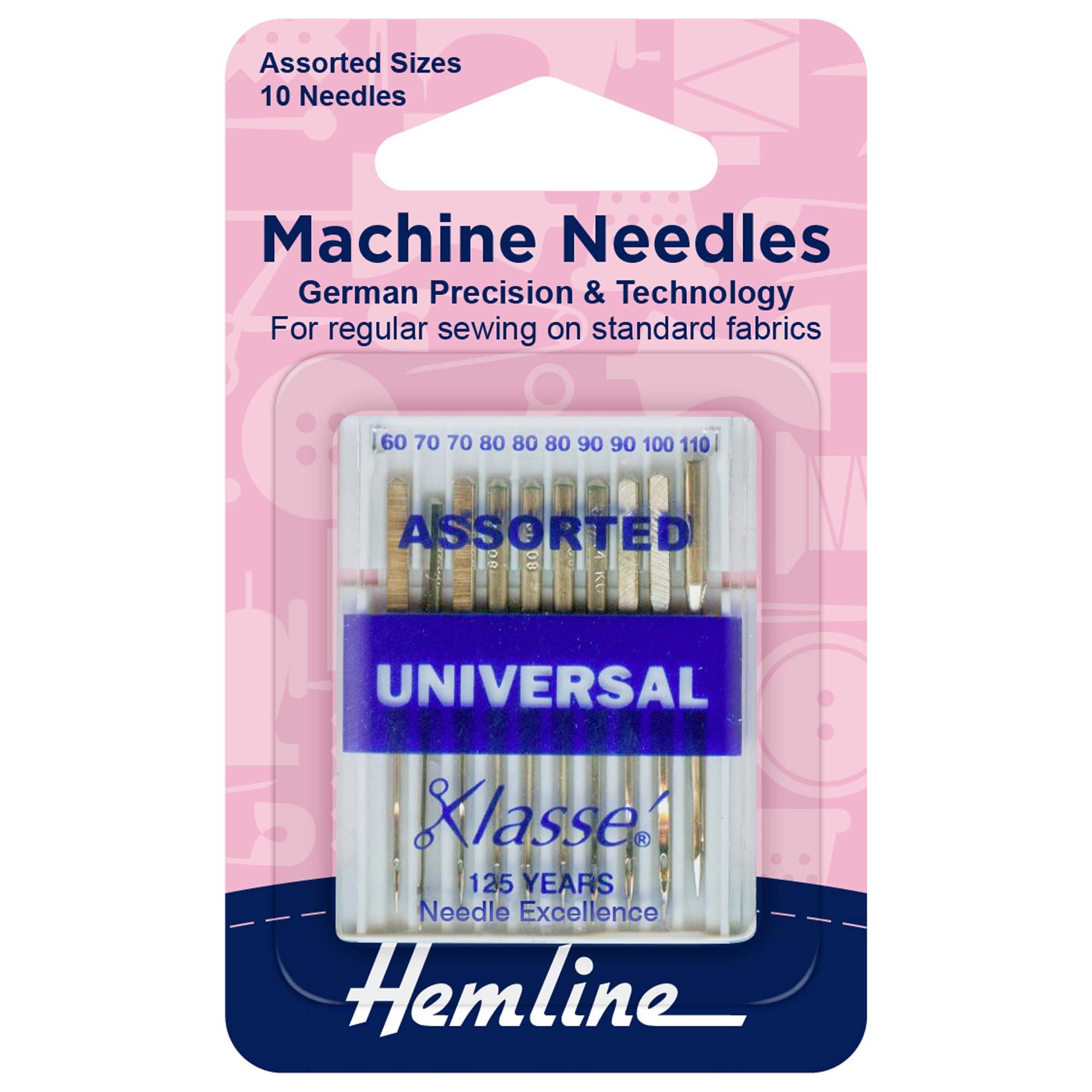 Hemline Sewing Machine Needles - Various