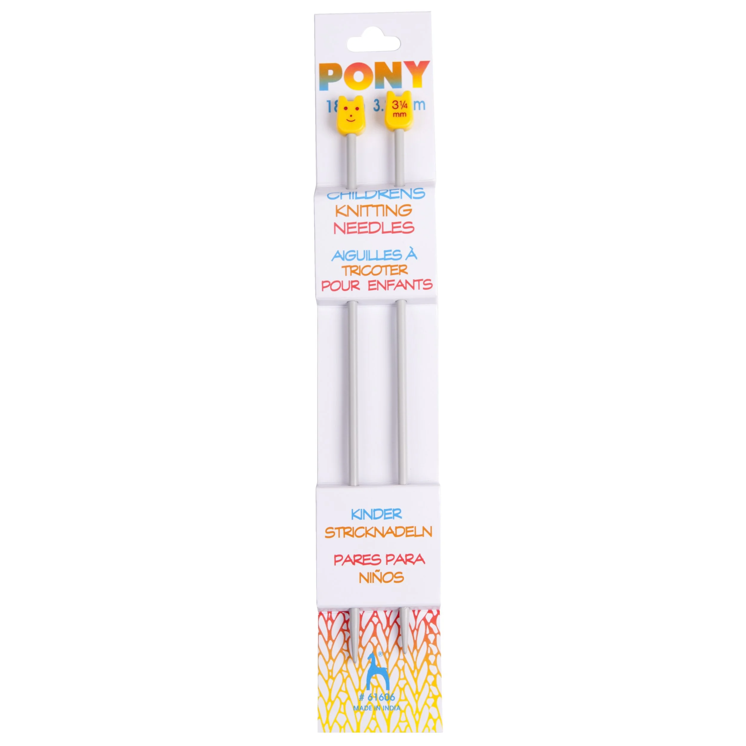 Children's Knitting Needles - Single Pointed - Various Sizes