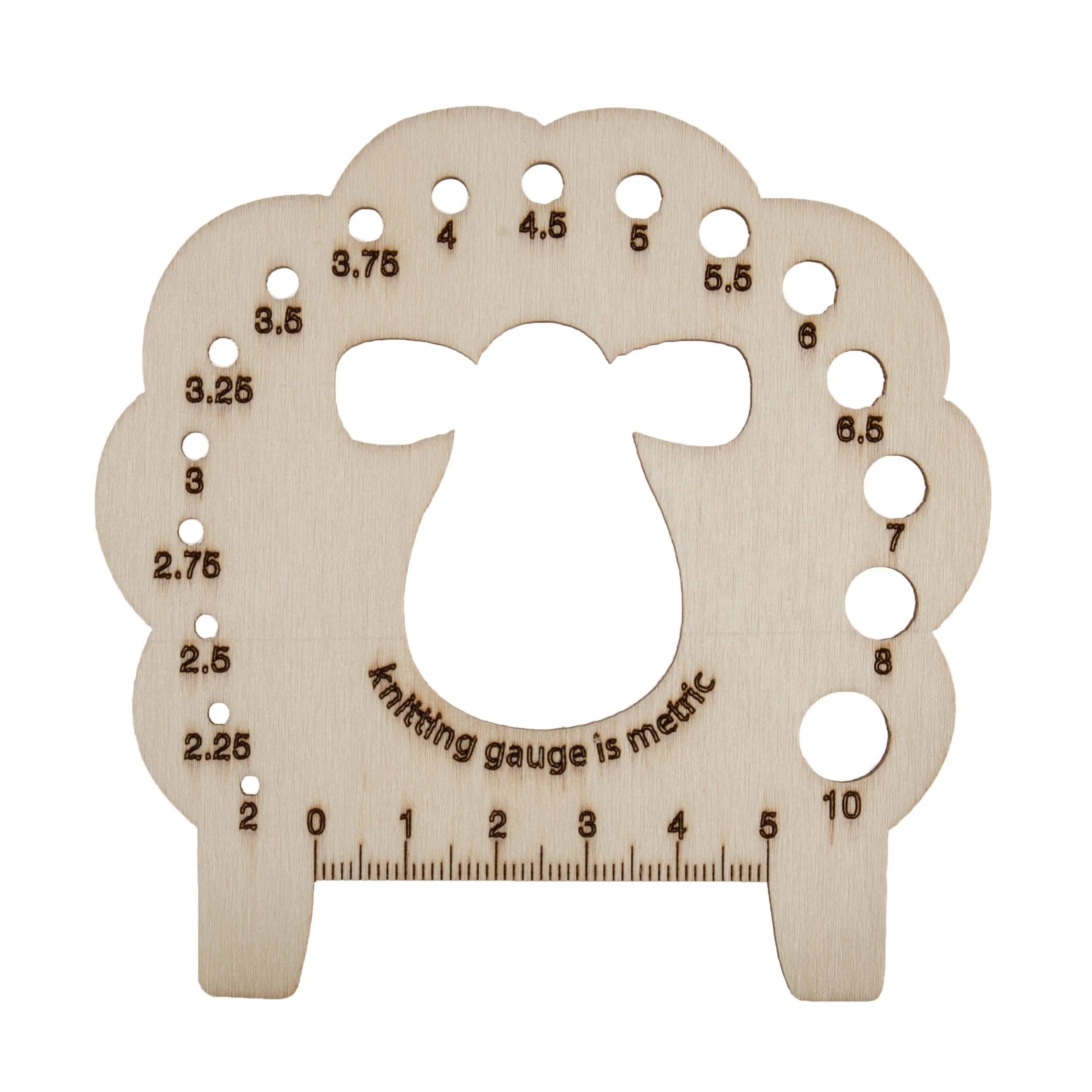 Knitting Needle/Pin Gauge