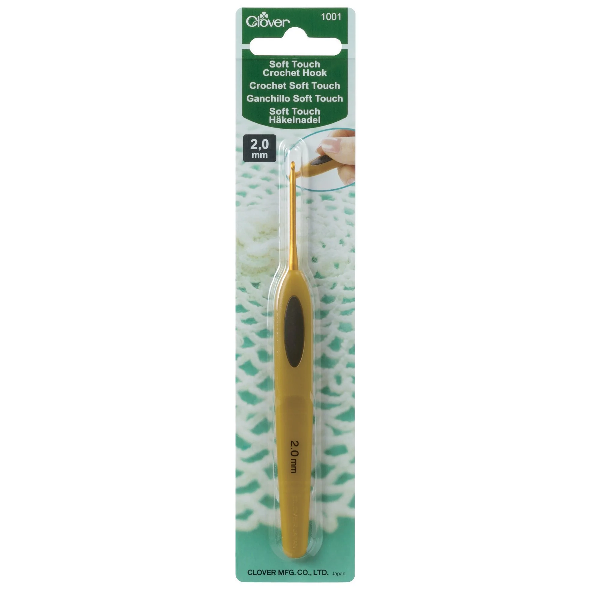 Clover Soft Touch Crochet Hooks - Various Sizes