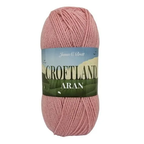 James C Brett Croftland Aran