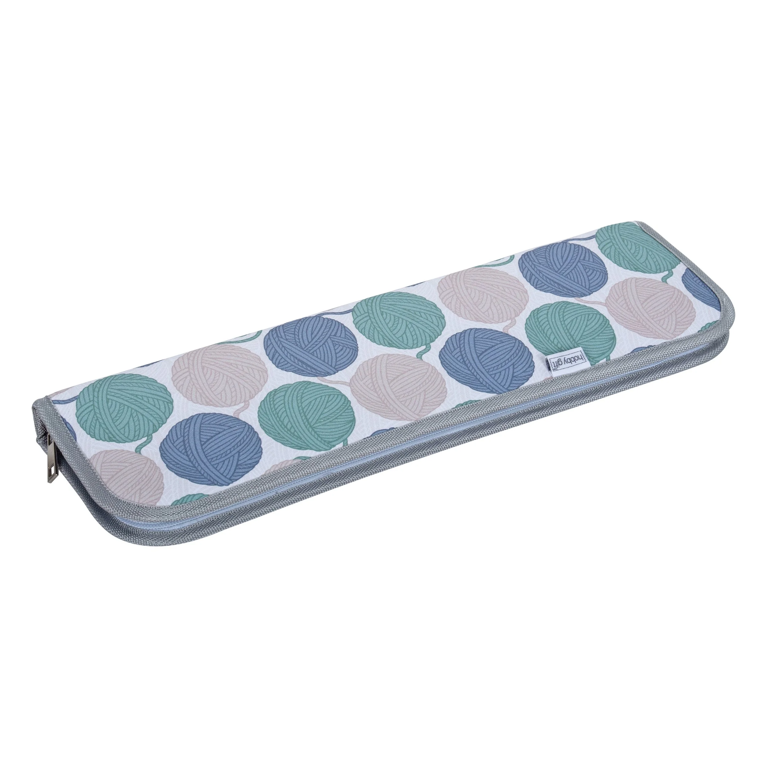 Knitting Pin Case - Yarn balls.