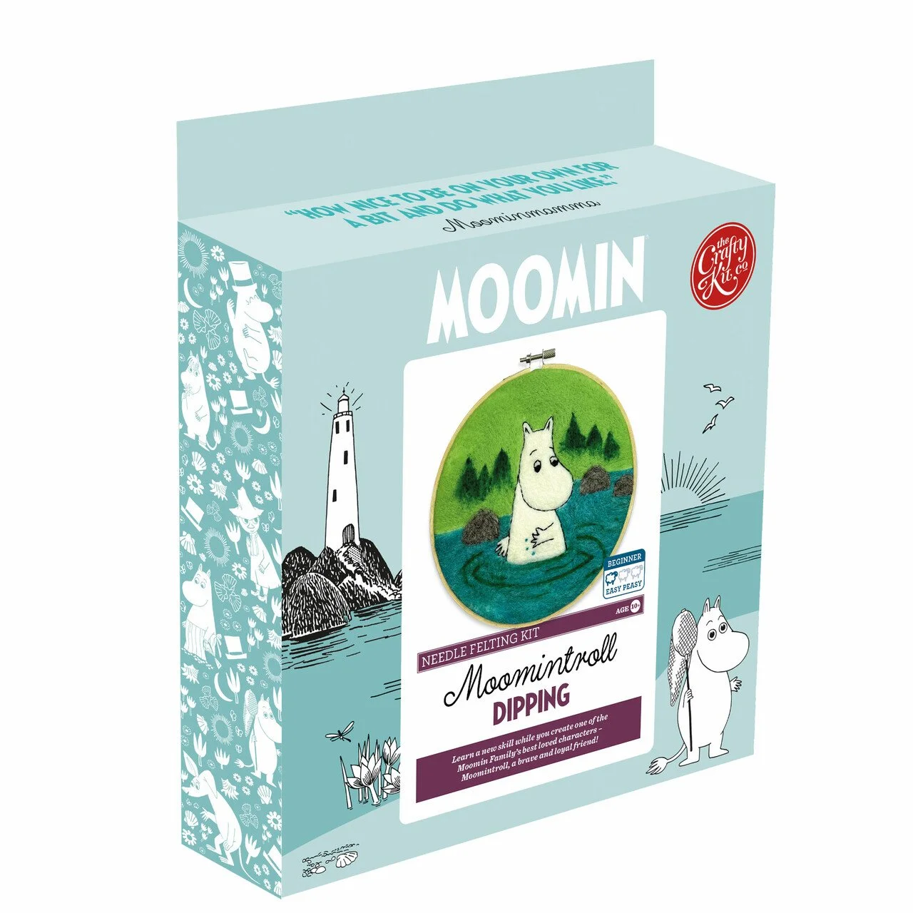 Moomintroll Dipping Needle Felt Craft Kit