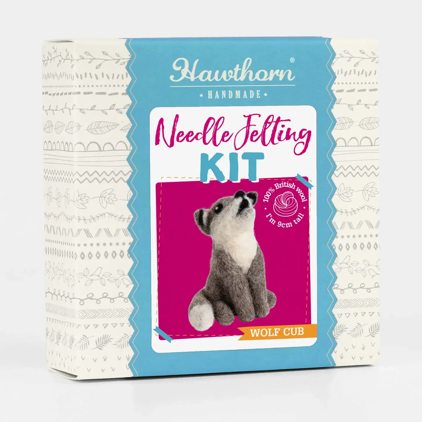 Wolf Cub Mini Needle Felting Kit