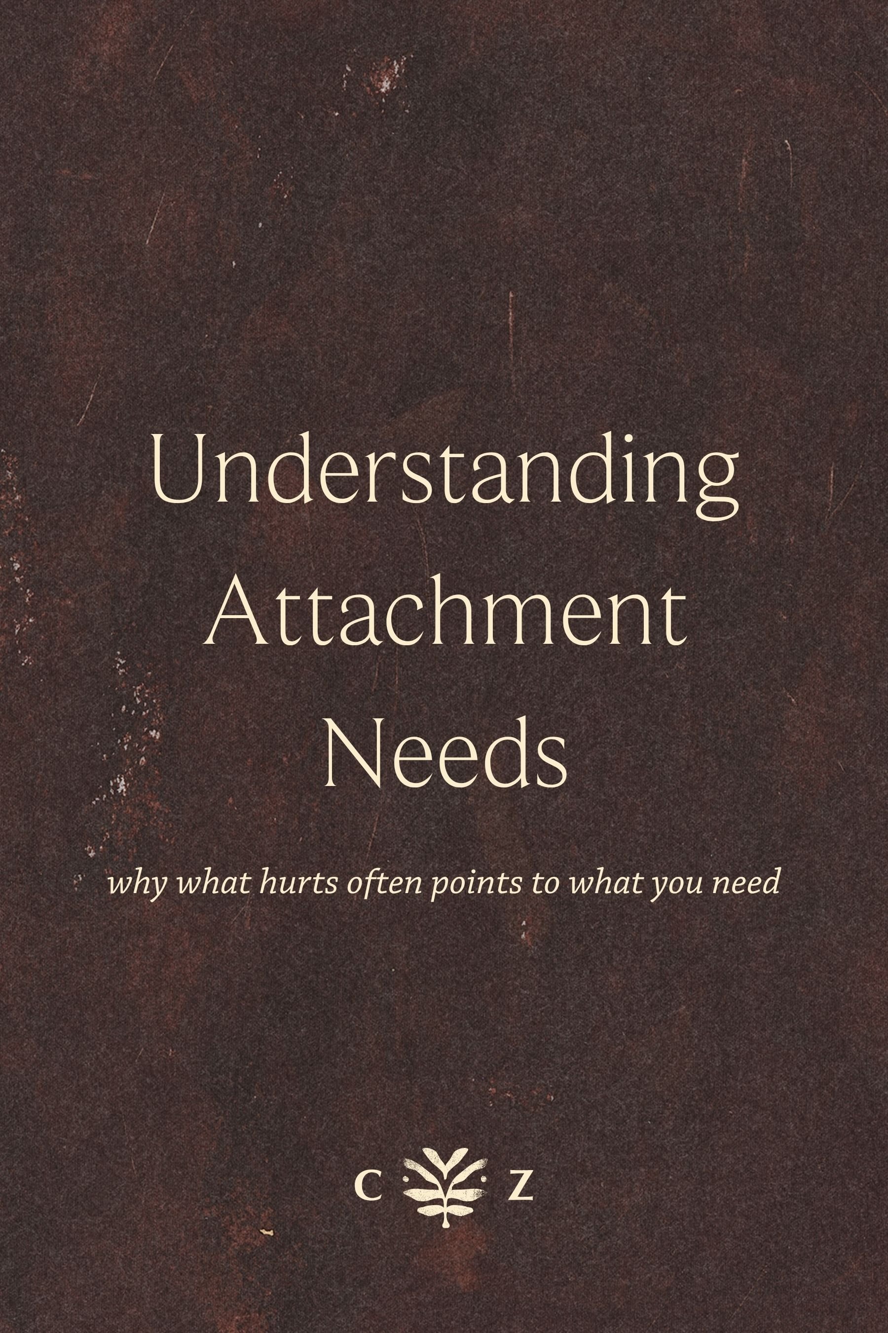 Blog on Understanding Attachment Needs