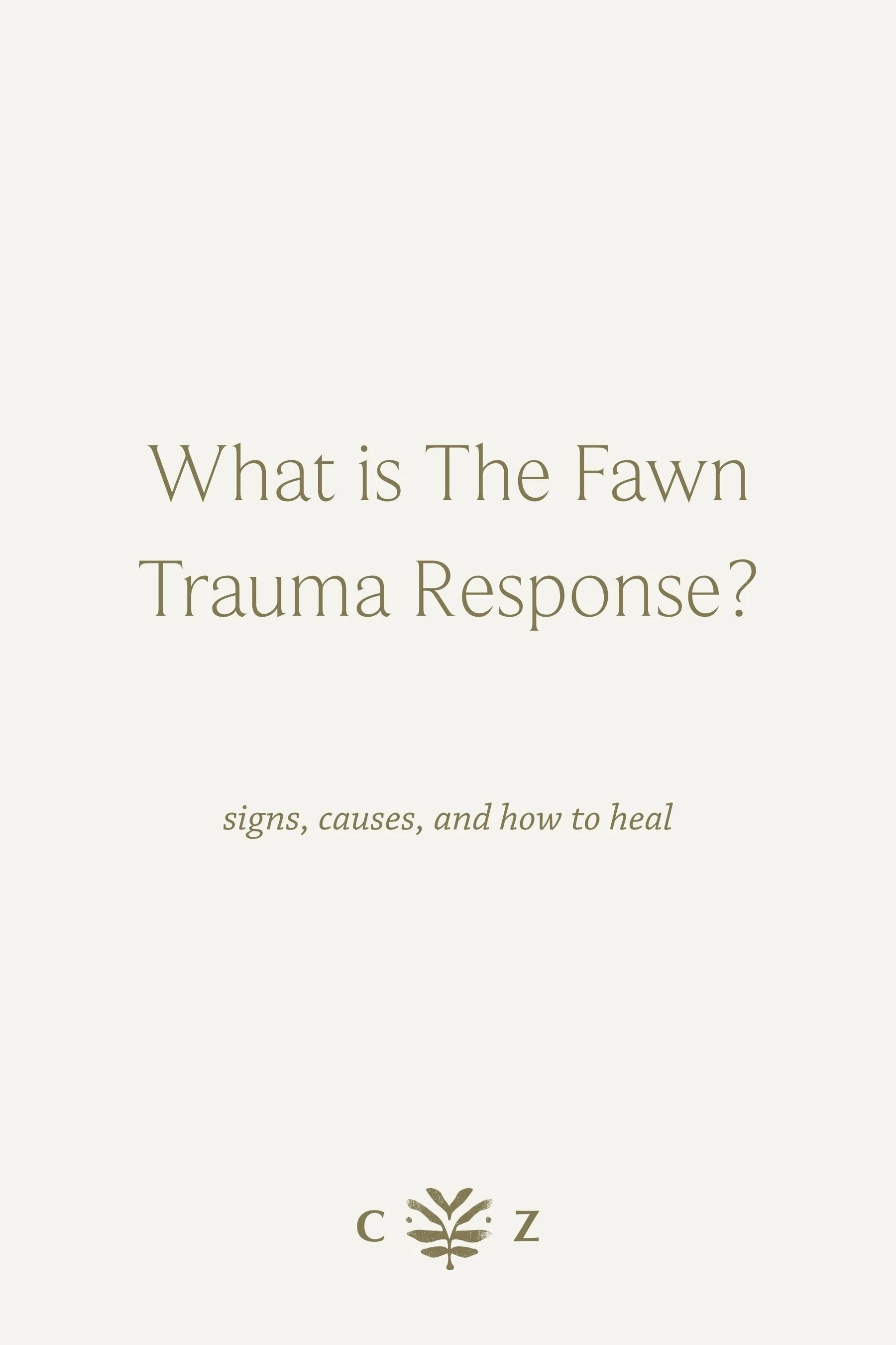 what is the fawn trauma response and people-pleasing behavior