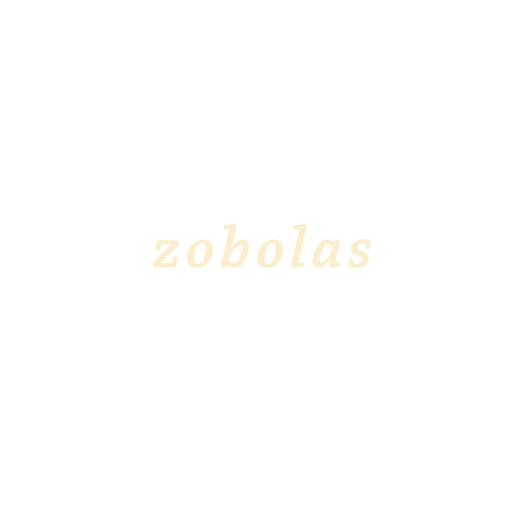 Light beige text spelling 'chadley zobolas'.