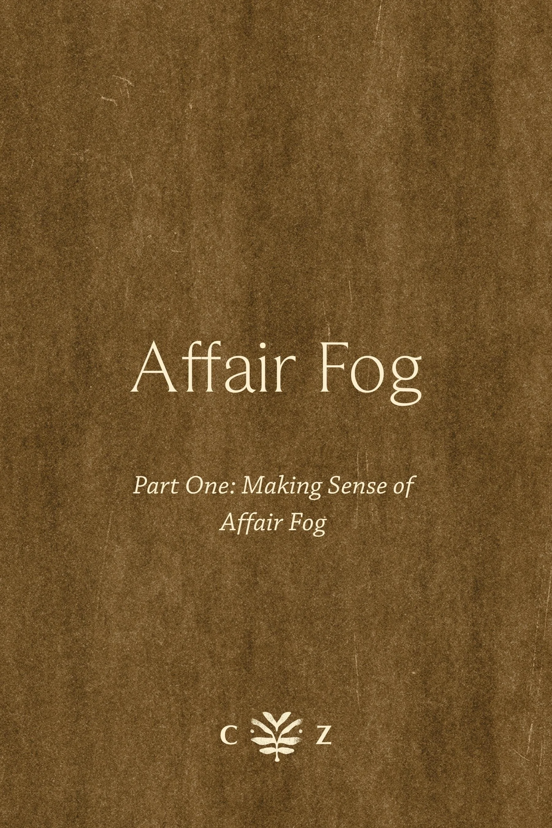 Understanding affair fog and why a partner may feel like a different person during an affair