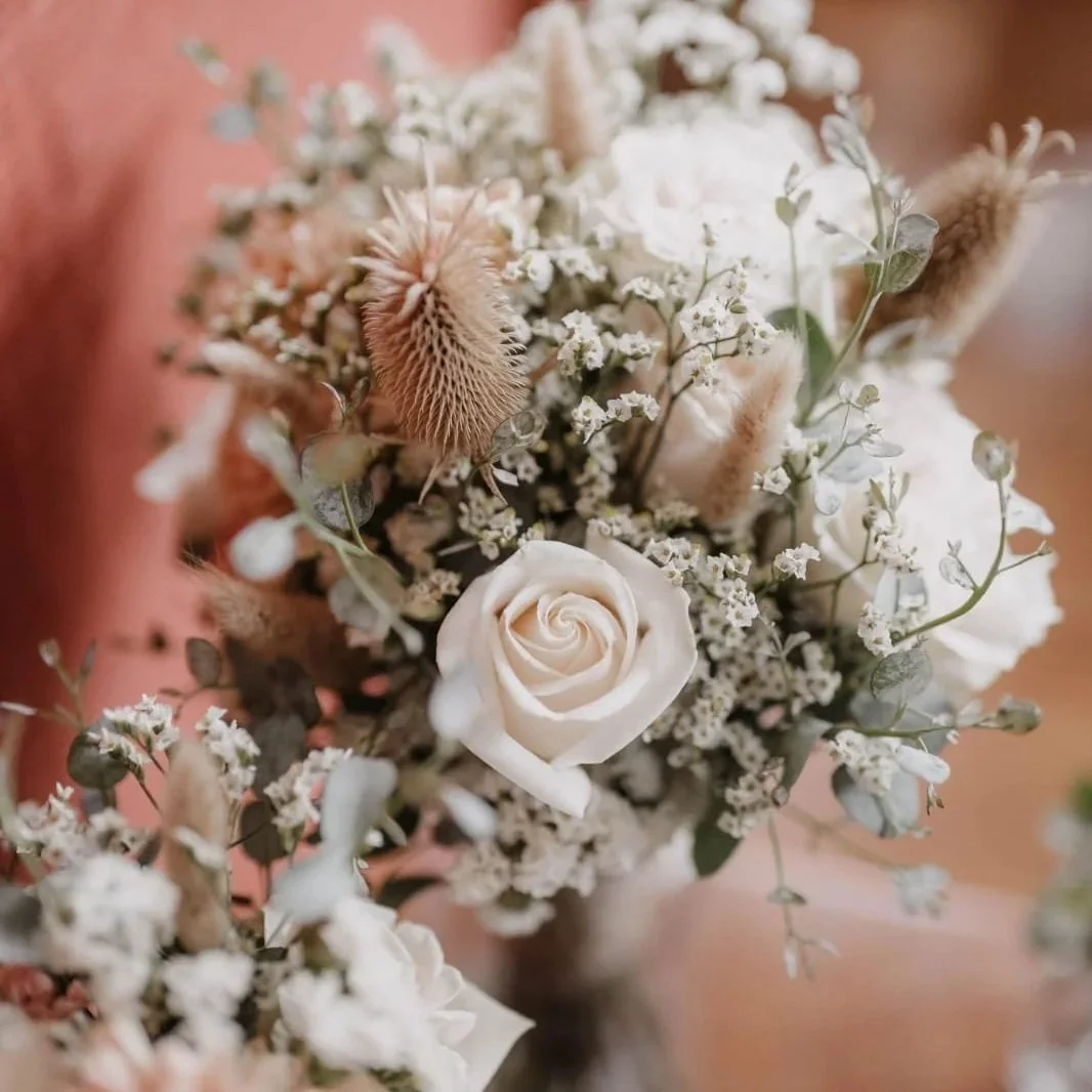 Ramo de novia boho chic