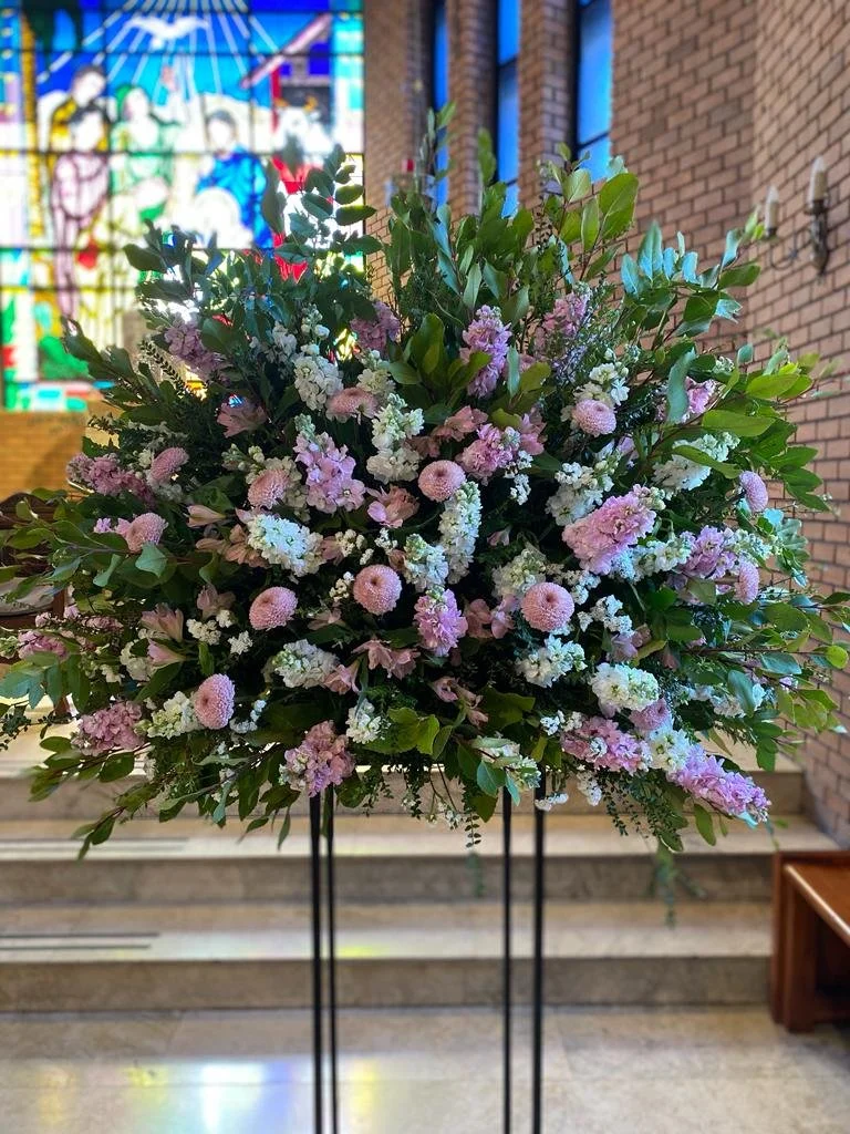 Arreglo floral grande- costados altar
