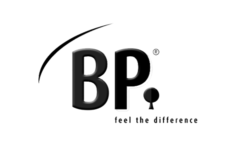 Logo de BP avec le slogan 'feel the difference'