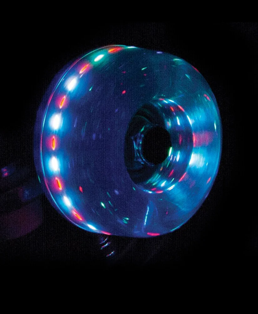 RIO535 Rio Roller Light Up Wheels Blue Glitter Detail.jpg