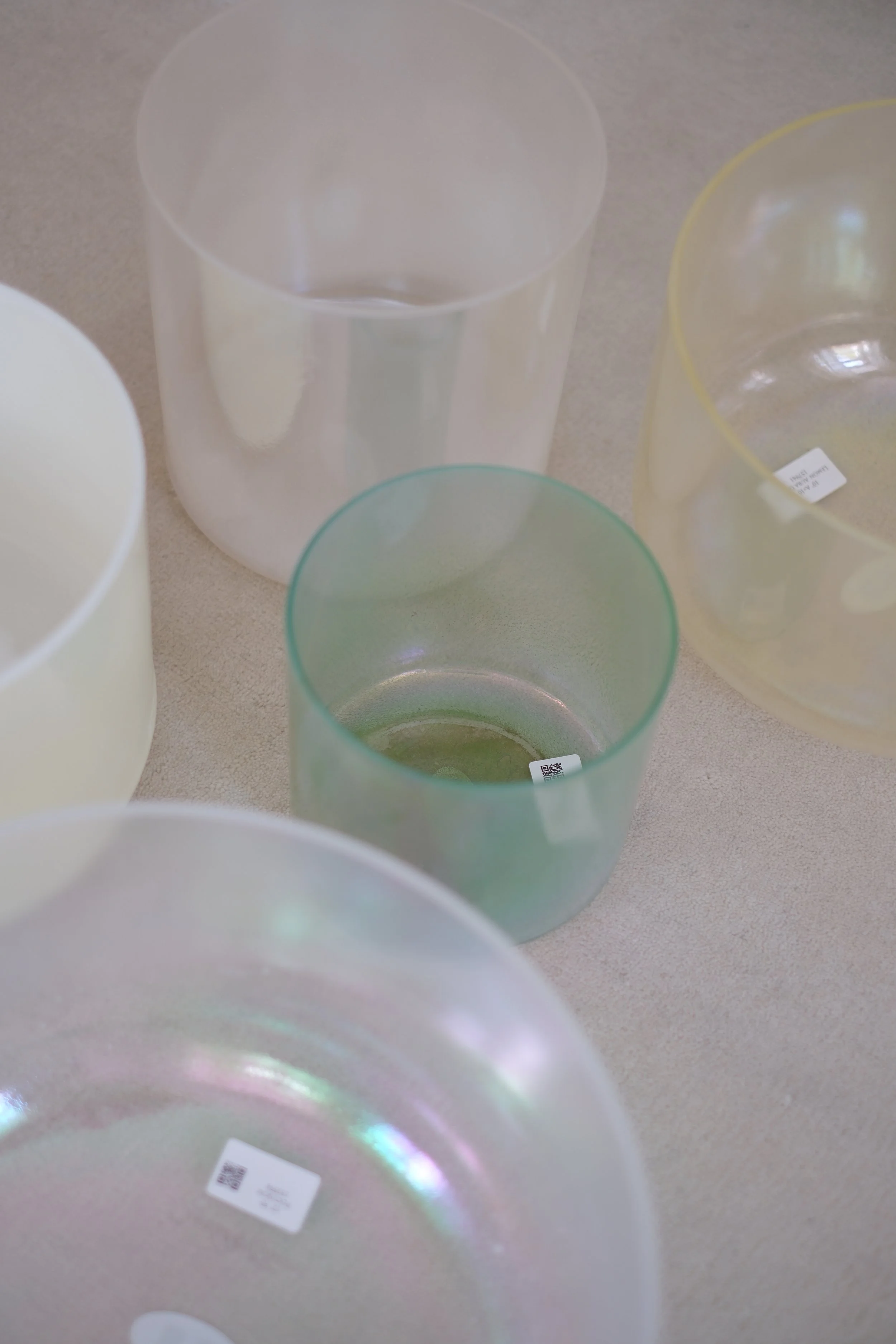 A crystal tones singing bowl sound healing