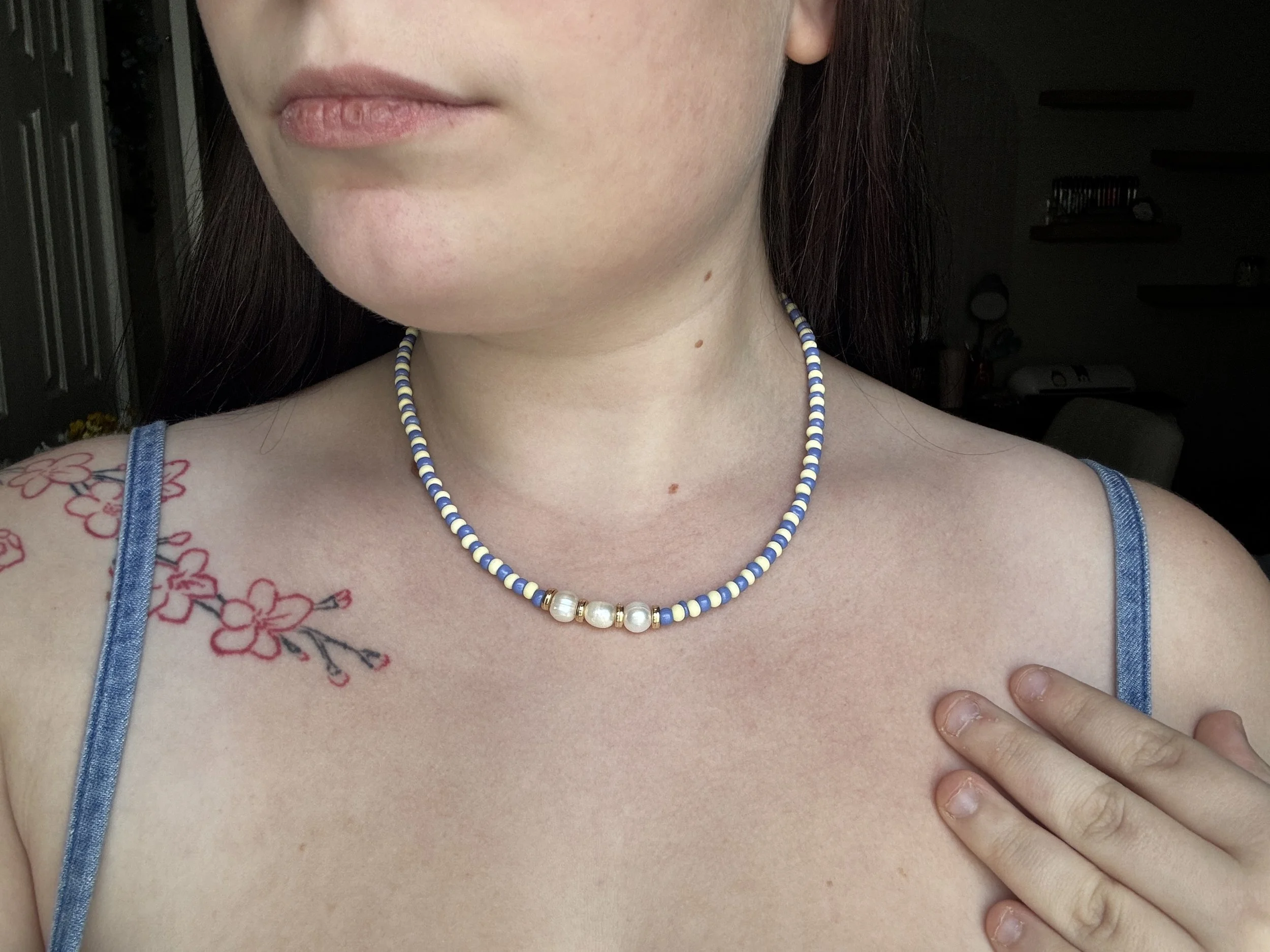 POWERPUFF PEARL NECKLACES